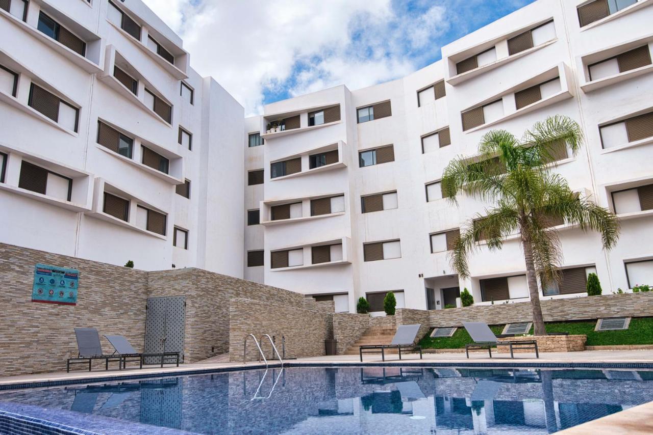 אגאדיר Luxury Apartment 90Sqm With Pool Near Beach Wifi Unlimited Optical Fiber מראה חיצוני תמונה